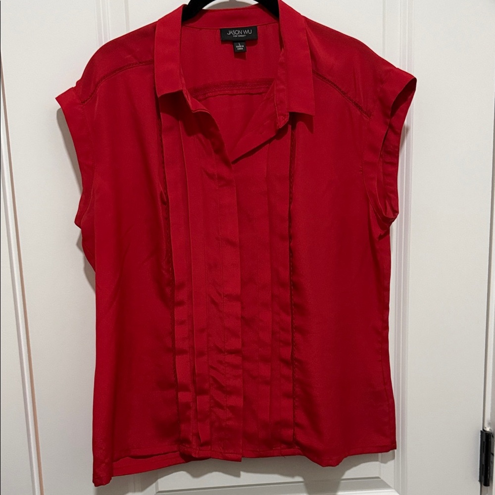 Jason Wu for Target Red Blouse